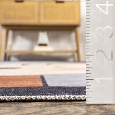 NuLOOM Samantha Kitten Kids Machine Washable Area Rug 4 NuLOOM Samantha Kitten Kids Machine Washable Area Rug - Image 2