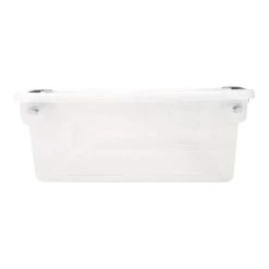 Homz 15.5 Qt Plastic Multipurpose Stackable Clear Storage Container Bins With Lid For Home Or Office Organization, Gray Latch (8 Pack) 8 Homz 15.5 Qt Plastic Multipurpose Stackable Clear Storage Container Bins With Lid For Home Or Office Organization, Gray Latch (8 Pack) -Northlight Store GUEST 1f1ac42c b622 4632 9bf6 bcd6b97b9e6e