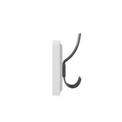 Merrick Lane 34 Inch Wall Mount Solid White Pine Wood Storage Rack With Hanging Hooks, Entryway, Kitchen, Bathroom -Northlight Store GUEST 2035cf84 561a 4953 901c baf8816acc07