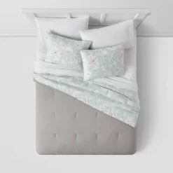 Floral Print Microfiber Reversible Comforter & Sheet Set Mint Green - Room Essentials™ 12 Floral Print Microfiber Reversible Comforter & Sheet Set Mint Green - Room Essentials™ -Northlight Store GUEST 203d6616 5fe8 4f41 b397 2b4a0d00278f