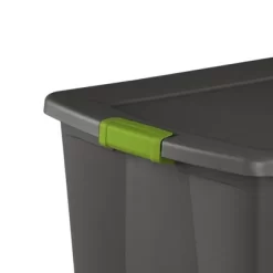 Sterilite 45 Gallon Heavy Duty Plastic Stackable Storage Container Tote With Wheels And Latching Indexed Lid For Home Organization, Gray, 8 Pack -Northlight Store GUEST 20bed518 d5fd 4a0e 9991 5749cd40bd5d