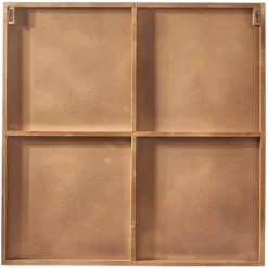 Wood Geometric Triangle Mirrored Wall Decor Light Brown - Novogratz -Northlight Store GUEST 20ca7190 5bf8 466e ba00 f127c1d1a830