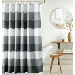 Kate Aurora Spa Accents Striped Waffle Fabric Shower Curtains -Northlight Store GUEST 2304de1a c2c3 42e4 82fe 26980907ae51