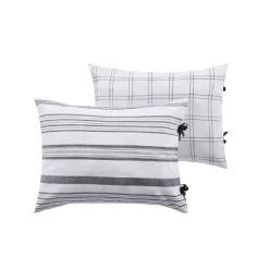 5pc King Farmhouse Princeton Comforter Set White/Gray - VCNY -Northlight Store GUEST 230ffb15 62d3 46e8 bf92 282ead1375e6