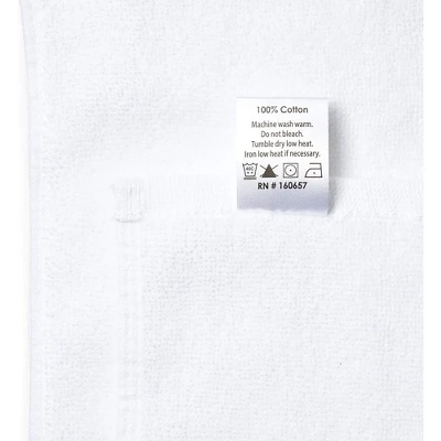 Juvale 4 Pack Monogrammed Fingertip Towels For Bathroom, Embroidered Letter L, White, 11 X 18 In. 6 Juvale 4 Pack Monogrammed Fingertip Towels For Bathroom, Embroidered Letter L, White, 11 X 18 In. - Image 4