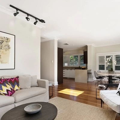 6.5" LED 3-Light Step Linear Track Pendant Black - Cresswell Lighting 6 6.5" LED 3-Light Step Linear Track Pendant Black - Cresswell Lighting - Image 4