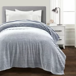 68"x92" Super Cozy Ultra Soft Ribbed Faux Fur Throw Blanket - Lush Décor -Northlight Store GUEST 24503ad9 d95b 43ba 9bd0 63a78ab61b36