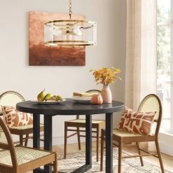 Glam Glass Ceiling Chandelier Brass - Threshold™