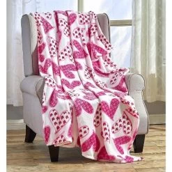 Valentine's Day Love & Hearts Collection Ultra Plush & Comfy Throw Blanket (50" X 60") -Northlight Store GUEST 2582a7a8 1260 4386 9287 90a1eb98cccd