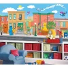 6'x10.5' Sesame Street Chair Rail Prepasted Mural Ultra Strippable - RoomMates -Northlight Store GUEST 26295df9 7feb 483f 9561 7e70d58f6d22