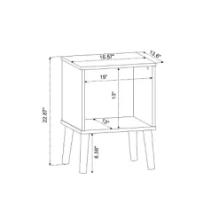 Modern Open Kids' Nightstand White - Pillowfort™ -Northlight Store GUEST 267cf4a6 4e9e 4a03 a6cb 30a9cd69eaaa
