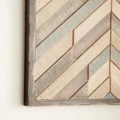 Wood Geometric Handmade Southwestern Wall Decor White - Olivia & May -Northlight Store GUEST 26c999a9 f9ff 4396 83f6 c272cf330549