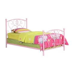 HOMES: Inside + Out Twin Allen Kids' Metal Bed - IoHOMES -Northlight Store GUEST 26e4d6e3 bd8f 4dd5 9a19 6e27e78b5a8f