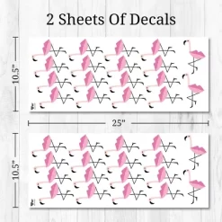 Flamingos Wall Decor - Decalcomania -Northlight Store GUEST 279fa1de 75d5 439b 85ee 26eedbb20b16