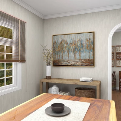 Canvas Tree Framed Wall Art With Gold Frame Gold - Olivia & May 10 Canvas Tree Framed Wall Art With Gold Frame Gold - Olivia & May - Image 8