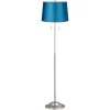 360 Lighting Abba Modern Floor Lamp Standing 66" Tall Brushed Nickel Turquoise Satin Tapered Drum Shade For Living Room Bedroom Office House Home 1 360 Lighting Abba Modern Floor Lamp Standing 66" Tall Brushed Nickel Turquoise Satin Tapered Drum Shade For Living Room Bedroom Office House Home -Northlight Store GUEST 28454930 9614 45b4 bb35 481176183160