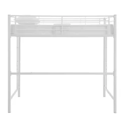 Twin Size Metal Platform Loft Bed - Saracina Home 13 Twin Size Metal Platform Loft Bed - Saracina Home -Northlight Store GUEST 285c2c51 f1d2 4042 b455 c25e66b7e4ad