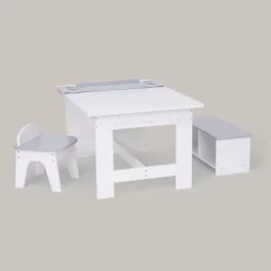 Fantasy Fields - Little Artist Monet Play Art Table Kids Furniture - White/Gray -Northlight Store GUEST 28ea43e6 e4f3 4631 9c50 01fbcd7582a8
