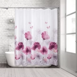 Poppies Shower Curtain - Allure Home Creations -Northlight Store GUEST 2923278a abf0 4258 8142 dffcd5a3a2c1