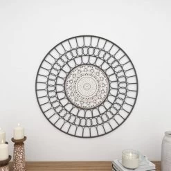 Metal Abstract Carved Design Wall Decor Black - Olivia & May 24 Metal Abstract Carved Design Wall Decor Black - Olivia & May -Northlight Store GUEST 2c9d9111 b4bd 4864 b4af f1ab4ee7ab40