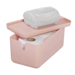 Cade Lidded Storage Bin Blush - IDESIGN 13 Cade Lidded Storage Bin Blush - IDESIGN -Northlight Store GUEST 2e1fc6a2 219d 483f be0d 6b3025f8c554