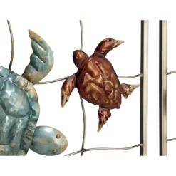 Set Of 2 Metal Turtle Wall Decors - Olivia & May