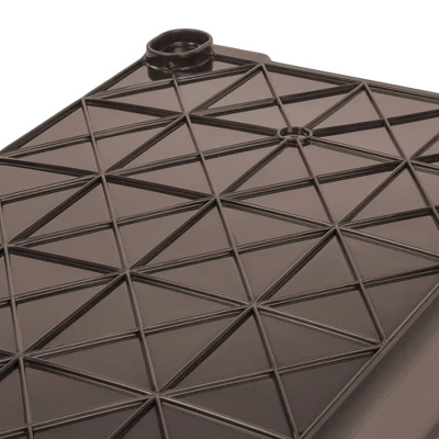 IRIS 82qt Store-It-All Container With Buckles Black/Red 9 IRIS 82qt Store-It-All Container With Buckles Black/Red - Image 7