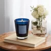 Colored Vase Glass With Dustcover Marine Moss Candle Blue - Threshold™ -Northlight Store GUEST 2f99e073 faf1 4938 b1be a919925379ce