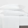 Garment Washed Microfiber Solid Sheet Set - Room Essentials™ -Northlight Store GUEST 2ffbf936 8af5 4efb 8b22 5fd58aec8c94
