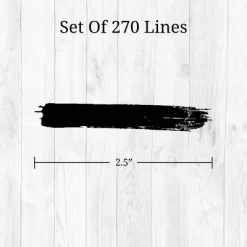 Lines Wall Decor Black - Decalcomania -Northlight Store GUEST 307615ed 0f7d 46df b34a 63bf5d488152