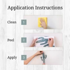 Cactus Wall Decor - Decalcomania -Northlight Store GUEST 3093a2e3 38dd 41ed bbc3 6bc6383a78e3