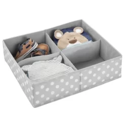 MDesign Kids Fabric Dresser Drawer And Closet Storage Organizer, Set Of 5 -Northlight Store GUEST 30c01773 a1d0 4553 8afb 0a60db504937
