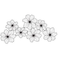 Metal Floral Wire Wall Decor Black - CosmoLiving By Cosmopolitan 27 Metal Floral Wire Wall Decor Black - CosmoLiving By Cosmopolitan -Northlight Store GUEST 30c4f8da fe2f 48e4 abaf 3c3492b66a53