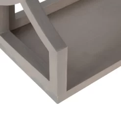 25" X 28" Raines Wood Decorative Wall Shelf Gray - Kate & Laurel All Things Decor -Northlight Store GUEST 30ef866d bf8a 40f6 bcf6 2fe2f928f3f1