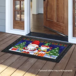 Christmas Gnomes Doormat Holiday Humor Elf Presents 30" X 18" Briarwood Lane -Northlight Store GUEST 3116b875 c403 4895 b190 02de580eba1b