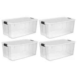 Sterilite Storage System Solution With 116 Quart Clear Stackable Storage Box Organization Containers With White Latching Lid 17 Sterilite Storage System Solution With 116 Quart Clear Stackable Storage Box Organization Containers With White Latching Lid -Northlight Store GUEST 31772343 61bd 46b3 a2fa 89891bf552e2