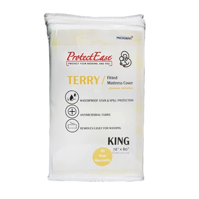 Terry Fitted Mattress Protector - ProtectEase 11 Terry Fitted Mattress Protector - ProtectEase - Image 9