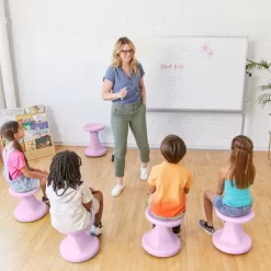 ECR4Kids Twist Wobble Stool, Active Learning Chair, Flex Seating, 14in Seat Height -Northlight Store GUEST 32ab12c6 3347 40ab b271 026357388c13