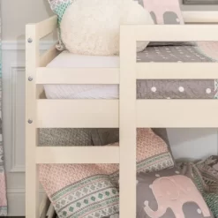 Twin Over Twin Indy Solid Wood Low Bunk Bed - Saracina Home -Northlight Store GUEST 32ed9e38 4f0a 4624 8239 bbf00adabaf2