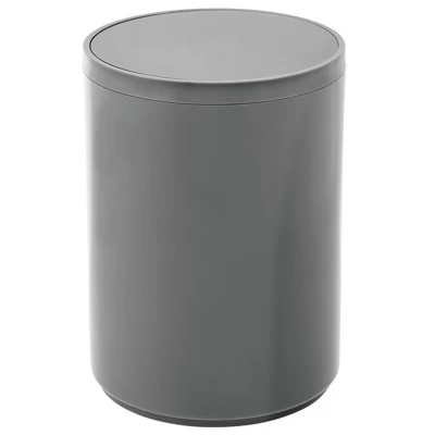 MDesign Round Swing Trash Can Garbage Bin 15 MDesign Round Swing Trash Can Garbage Bin - Image 13