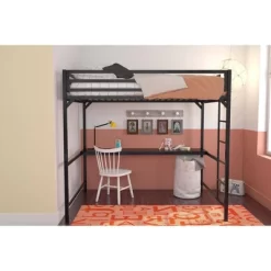 Full Max Metal Loft Bed With Desk - Room & Joy -Northlight Store GUEST 33e508ef 6944 4854 a5f7 9cfbda176df0