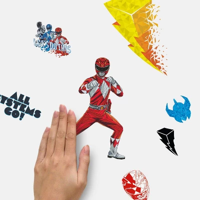 Power Rangers Peel And Stick Wall Decals - RoomMates 6 Power Rangers Peel And Stick Wall Decals - RoomMates - Image 4