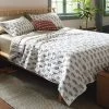 Voile Woodblock Printed Quilt Ivory - Threshold™ -Northlight Store GUEST 344c4986 314e 4ab8 bfb0 0a61c564f52d