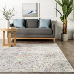 NuLOOM Maryetta Distressed Boho Area Rug -Northlight Store GUEST 347b3137 be59 49d0 b2c7 c20e36719e6e