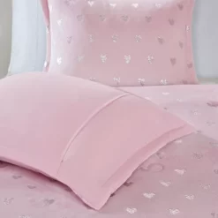 Audrey Metallic Printed Plush Comforter Set -Northlight Store GUEST 34b76192 e787 42bf afc1 5a51d83506b9