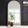 Muselady 70.8" Height Black Finish Large Arch-Crowned Top Full Length Floor Mirror With Stand -The Pop Home 1 Muselady 70.8" Height Black Finish Large Arch-Crowned Top Full Length Floor Mirror With Stand -The Pop Home -Northlight Store GUEST 3675853b 2023 4b18 bb47 77fb64ca82c2