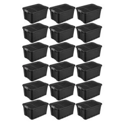 Sterilite Storage System Solution With 19 Gallon Heavy Duty Stackable Storage Box Container Totes With Grey Latching Lid For Home Organization -Northlight Store GUEST 36d56469 a2bb 425d 8ae4 8f51a03f3230