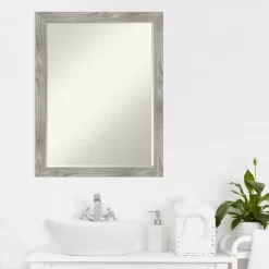 Amanti Art Dove Greywash Square Petite Bevel Bathroom Wall Mirror 26.5 X 20.5 In. 12 Amanti Art Dove Greywash Square Petite Bevel Bathroom Wall Mirror 26.5 X 20.5 In. -Northlight Store GUEST 374b6fd6 9a31 471a a17a ffa232c2c6e4