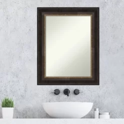 24" X 30" Non-Beveled Varied Black Bathroom Wall Mirror - Amanti Art -Northlight Store GUEST 37f54a59 1a92 4cd5 89e5 9c927a049d23