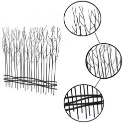 LuxenHome Rustic Black Metal Abstract Field Of Trees Wall Art Decor 21 LuxenHome Rustic Black Metal Abstract Field Of Trees Wall Art Decor -Northlight Store GUEST 39e00344 4ad4 4162 838a c08fd7922f90